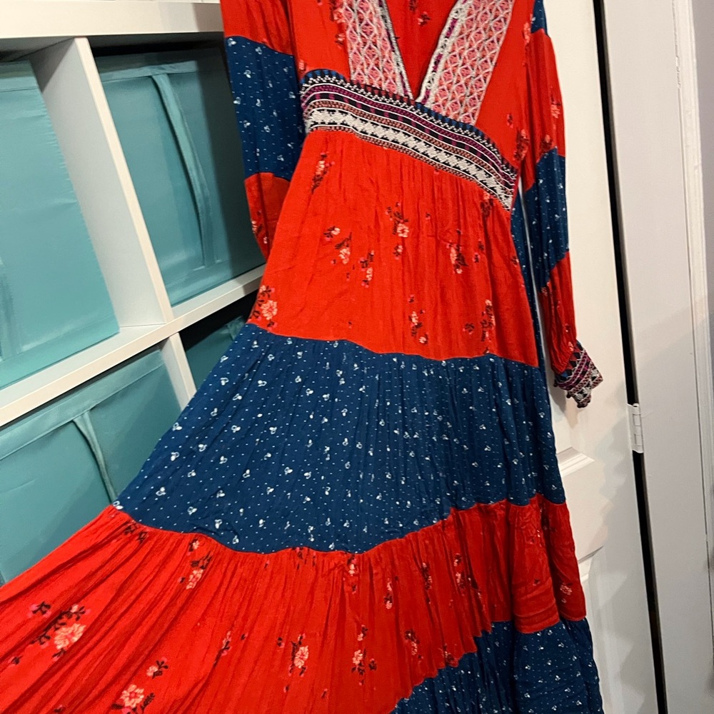 Free People Vibrant Long Sleeve Dress - Picture 9 of 12